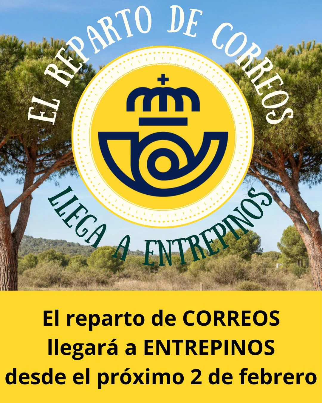 El Correo llega a Entrepinos